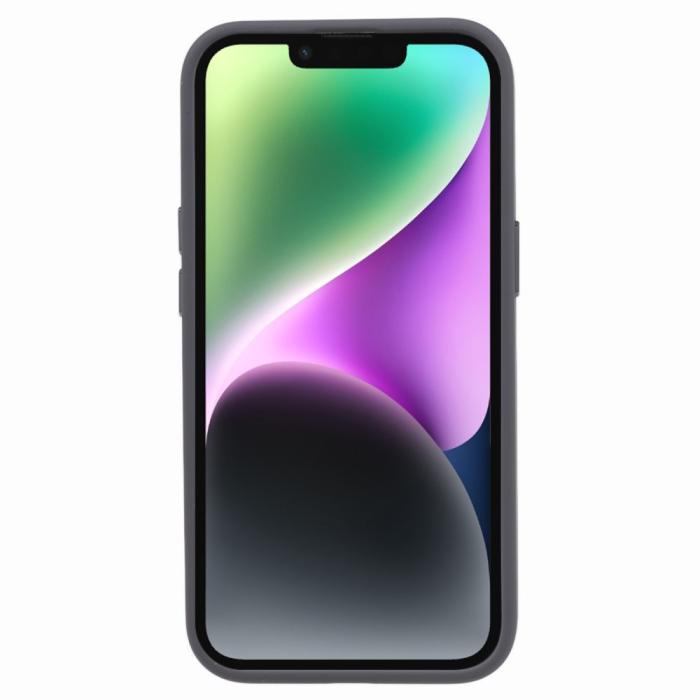 Bild 2,  iPhone 15 Plus Skal Liquid Silikon AluLens Grå - Teknikhallen.se