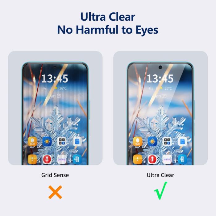 Bild 6, ENKAY ENKAY Galaxy A35 5G/A55 5G Skärmskydd Heltäckande Privacy - Teknikhallen.se