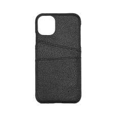 Onsala ONSALA iPhone 11 Skal &Auml;kta L&auml;der Kortfack Svart - Teknikhallen.se