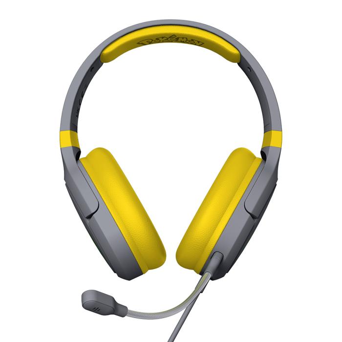 Bild 3, OTL Pokemon Pikachu Gaming-Headset Over Ear Bom-mikrofon - Teknikhallen.se