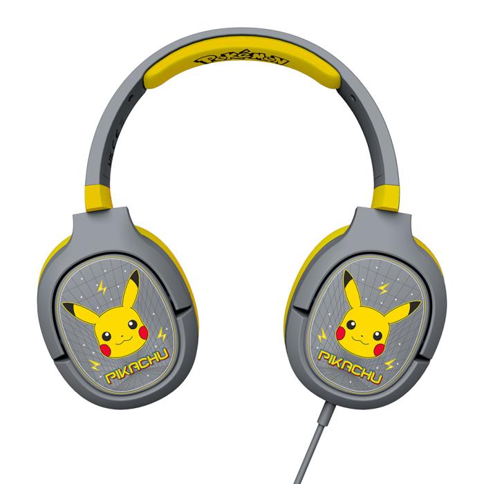Bild 4, OTL Pokemon Pikachu Gaming-Headset Over Ear Bom-mikrofon - Teknikhallen.se