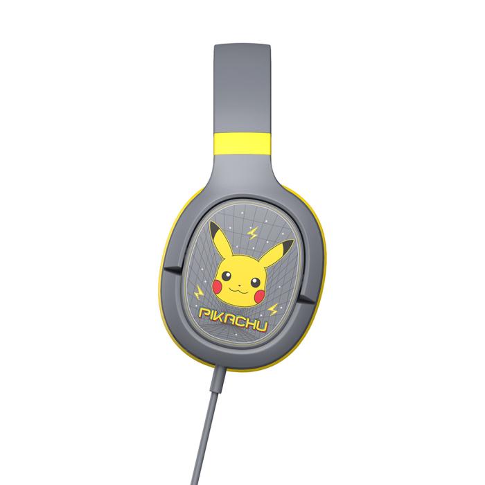 Bild 5, OTL Pokemon Pikachu Gaming-Headset Over Ear Bom-mikrofon - Teknikhallen.se