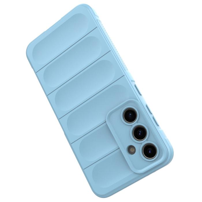 Bild 4,  Samsung Galaxy S24 FE Skal Magic Shield Ljus Blå - Teknikhallen.se