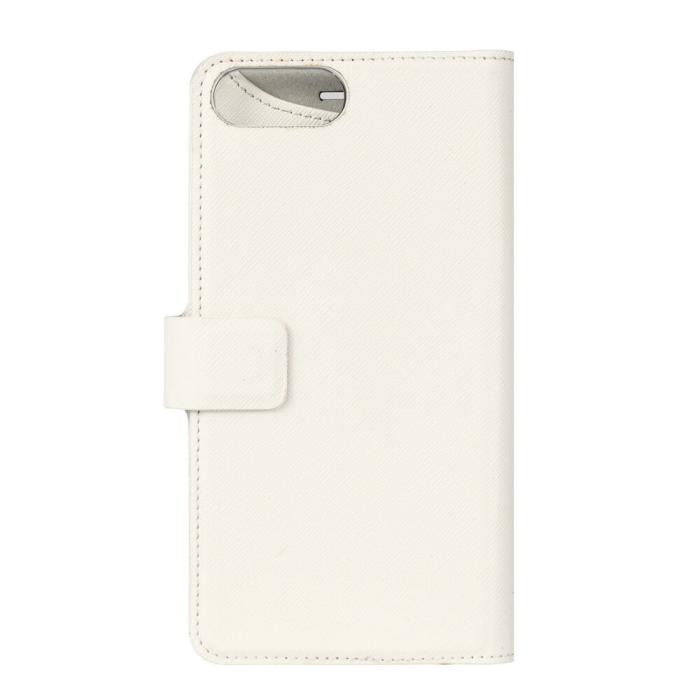 Bild 4, Onsala ONSALA iPhone 6/7/8 Plus 2in1 Magnet Fodral / Skal Saffiano White - Teknikhallen.se