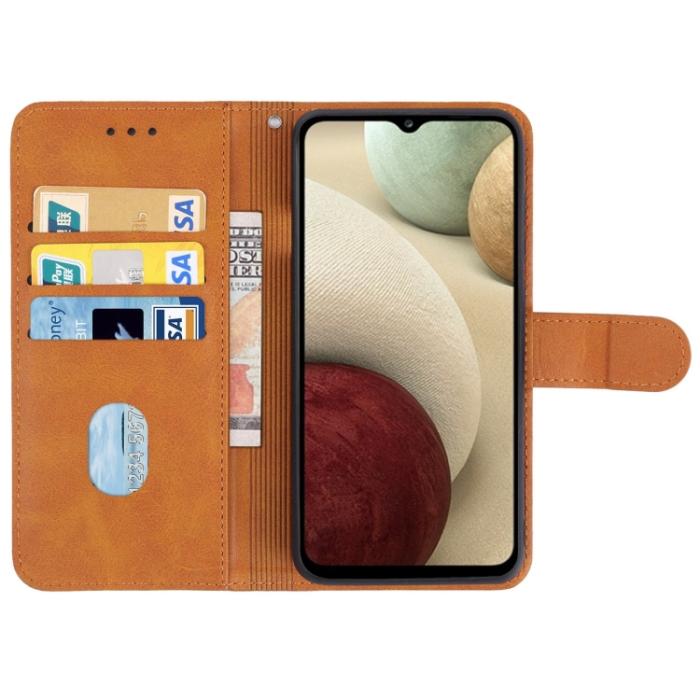 Bild 3,  Samsung Galaxy A13 4G Fodral Läder Brun - Teknikhallen.se