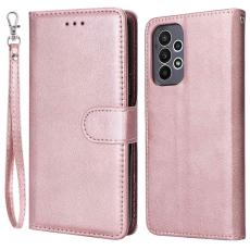  Samsung Galaxy A23 5G 2in1 Magnet/Pl&aring;nboksfodral Ros&eacute;guld - Teknikhallen.se
