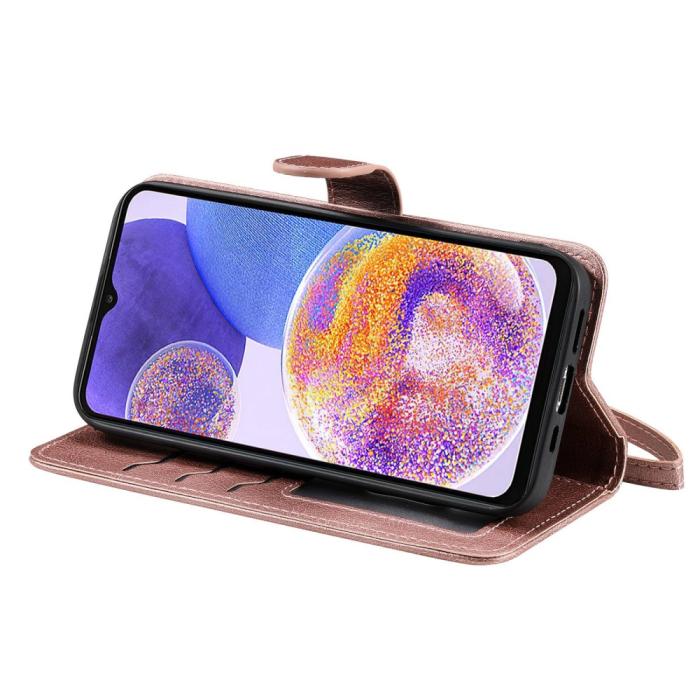 Bild 2,  Samsung Galaxy A23 5G 2in1 Magnet/Plånboksfodral Roséguld - Teknikhallen.se