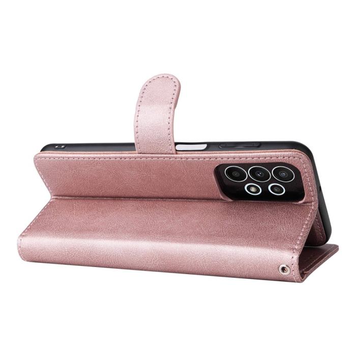Bild 4,  Samsung Galaxy A23 5G 2in1 Magnet/Plånboksfodral Roséguld - Teknikhallen.se
