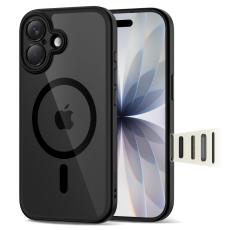 Tech-Protect Tech-Protect iPhone 17 Skal MagSafe MagPeak Svart/Transparent - Teknikhallen.se