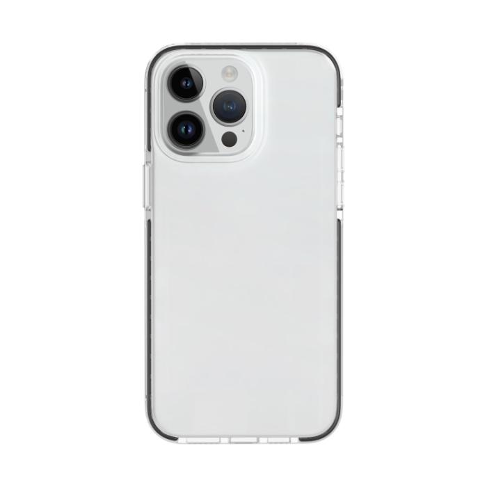 Bild 3,  iPhone 15 Pro Skal Hybrid Dual-Color Svart - Teknikhallen.se
