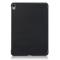  iPad Air 2020/2022/2024 Fodral Tri-Fold Litchi Svart - Teknikhallen.se