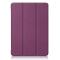  iPad Air 2020/2022/2024 Fodral Tri-Fold Litchi Lila - Teknikhallen.se