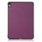  iPad Air 2020/2022/2024 Fodral Tri-Fold Litchi Lila - Teknikhallen.se