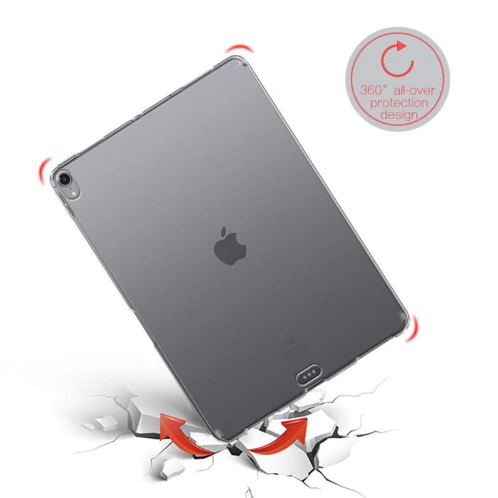 Bild 3,  iPad Air 2026-2020 / Pro 11 2018 Skal Transparent TPU - Teknikhallen.se