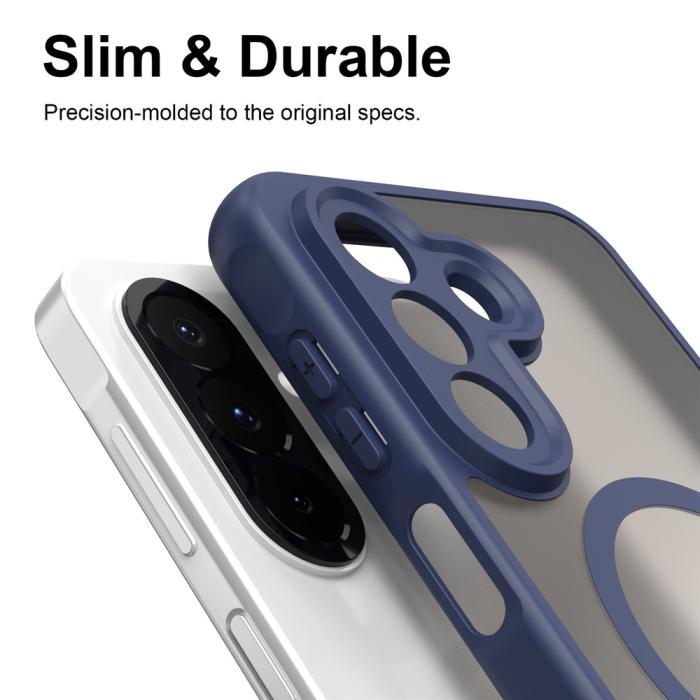 Bild 5,  Samsung Galaxy A27 5G Skal TPU Magsafe Matt Mörk Blå - Teknikhallen.se