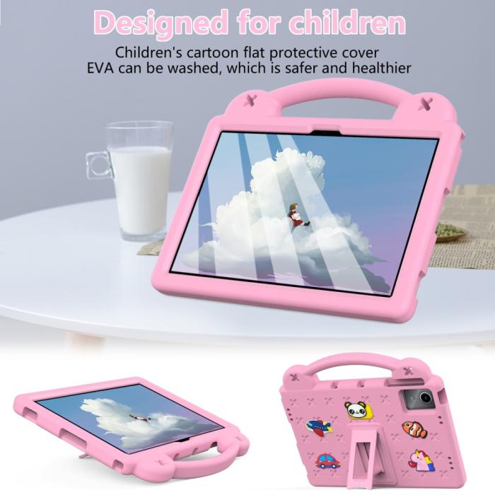 Bild 2,  Lenovo Tab M11 Skal EVA För Barn Ljus Rosa - Teknikhallen.se
