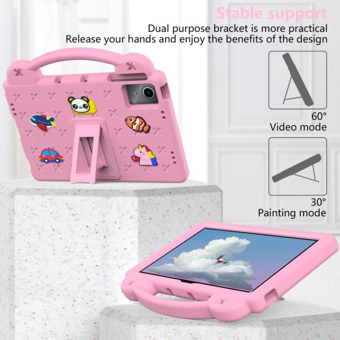 Bild 3,  Lenovo Tab M11 Skal EVA För Barn Ljus Rosa - Teknikhallen.se