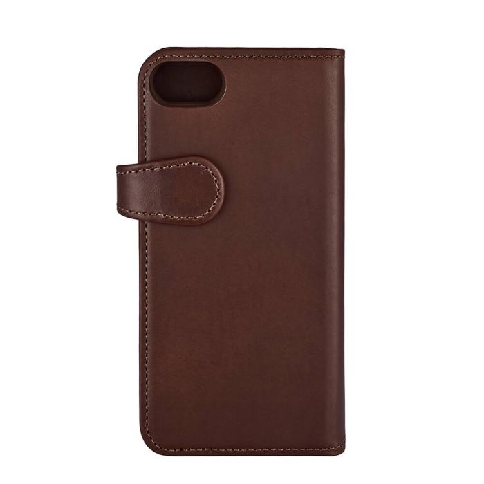 Bild 3, Buffalo Buffalo iPhone 6/7/8/SE Fodral 2in1 Äkta Läder Brun - Teknikhallen.se
