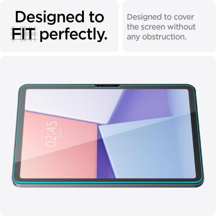 Bild 3, Spigen Spigen iPad Air 11 2026-2024 Skärmskydd GLAS.tR 