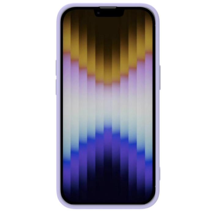 Bild 2, NILLKIN NILLKIN iPhone 14 Plus Skal CamShield Silky Liquid Lila - Teknikhallen.se