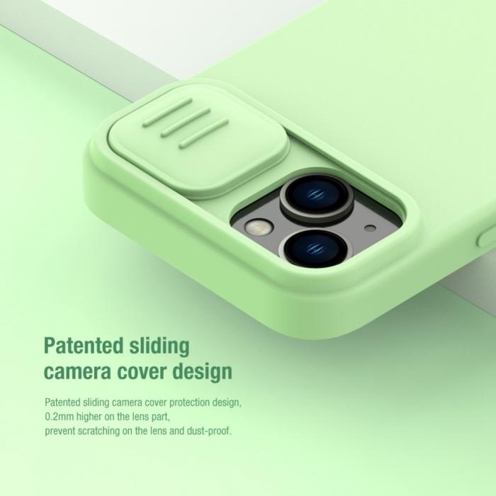 Bild 3, NILLKIN NILLKIN iPhone 14 Plus Skal CamShield Silky Liquid Lila - Teknikhallen.se