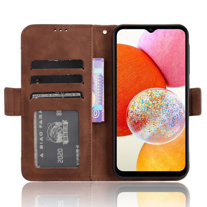 Bild 3,  Samsung Galaxy A15 5G Fodral Med Avtagbart Kortfodral Brun - Teknikhallen.se