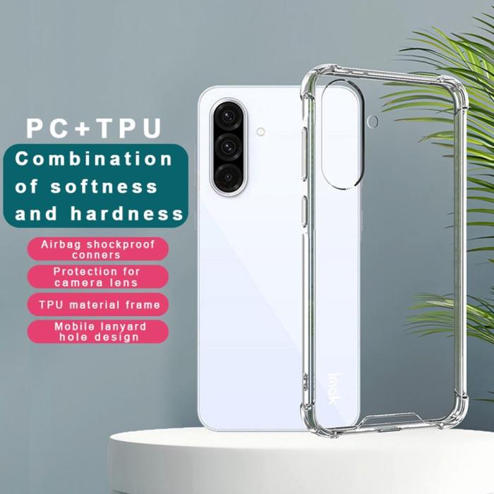 Bild 2, IMAK IMAK Galaxy A56 5G / A36 5G Skal Shockproof Transparent - Teknikhallen.se
