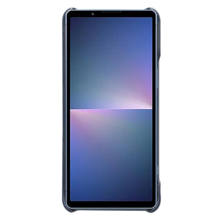 Bild 2,  Sony Xperia 5 V Skal Läderbelagt Blå - Teknikhallen.se