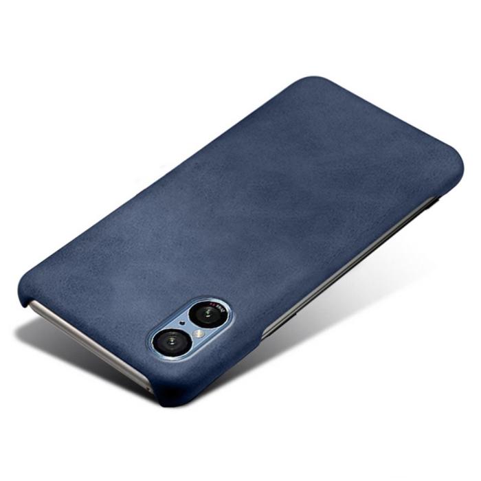 Bild 3,  Sony Xperia 5 V Skal Läderbelagt Blå - Teknikhallen.se