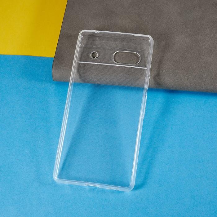 Bild 3,  Google Pixel 7A Skal TPU Transparent - Teknikhallen.se