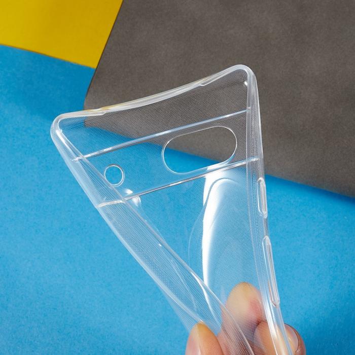 Bild 4,  Google Pixel 7A Skal TPU Transparent - Teknikhallen.se