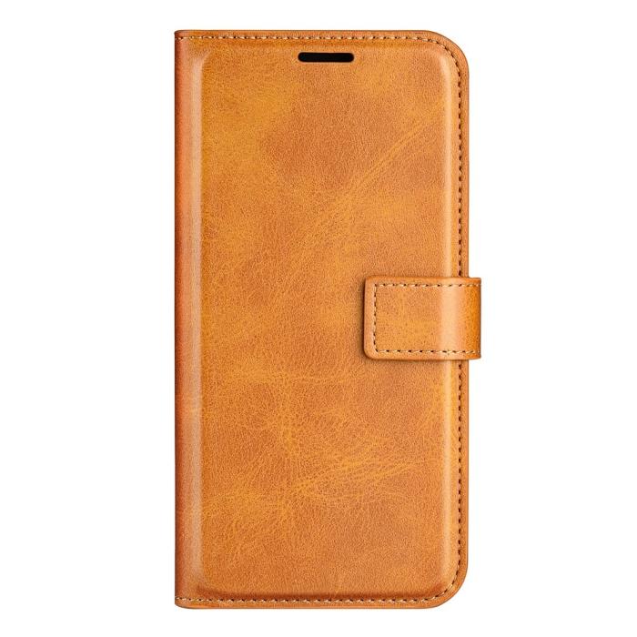 Bild 5,  Samsung Galaxy S23 Plus Fodral Solid Läder Brun - Teknikhallen.se