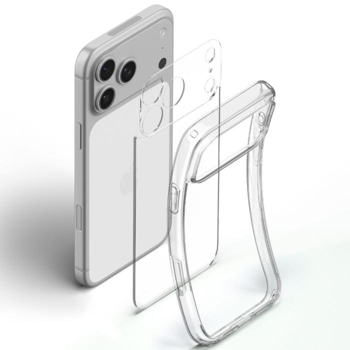 Bild 4, Spigen Spigen iPhone 18 Pro / 17 Pro Skal Ultra Hybrid Transparent - Teknikhallen.se