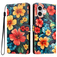  iPhone 17 / 18 Fodral Med Tryck Blommor - Teknikhallen.se