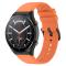  Silikon Armband Smartwatch (22 mm) Orange - Teknikhallen.se