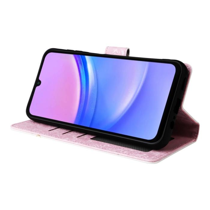 Bild 3,  Samsung Galaxy A16 Fodral RFID Färgglada Blommor - Teknikhallen.se