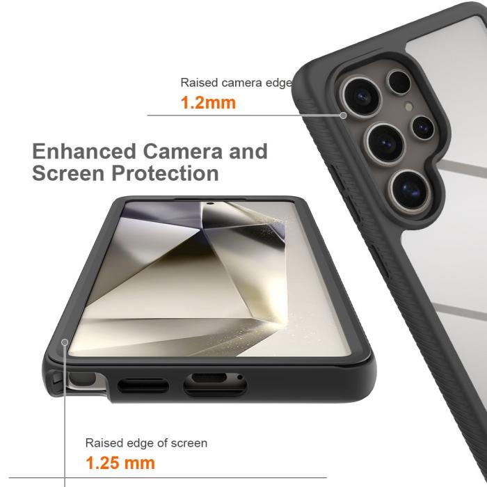 Bild 3,  Samsung Galaxy S25 Ultra Skal 360 Hybrid Defense Svart - Teknikhallen.se