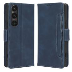  Sony Xperia 1 V Fodral Med Avtagbart Kortfodral Bl&aring; - Teknikhallen.se