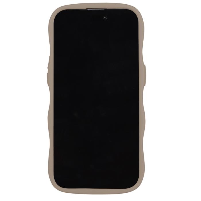 Bild 4, holdit holdit iPhone 15 Plus / 14 Plus Skal Wavy Mocha Brown Transparent - Teknikhallen.se