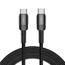 Tech-Protect 100W/5A 3m PD USB-C - USB-C Kabel UltraBoost Evo Svart - Teknikhallen.se