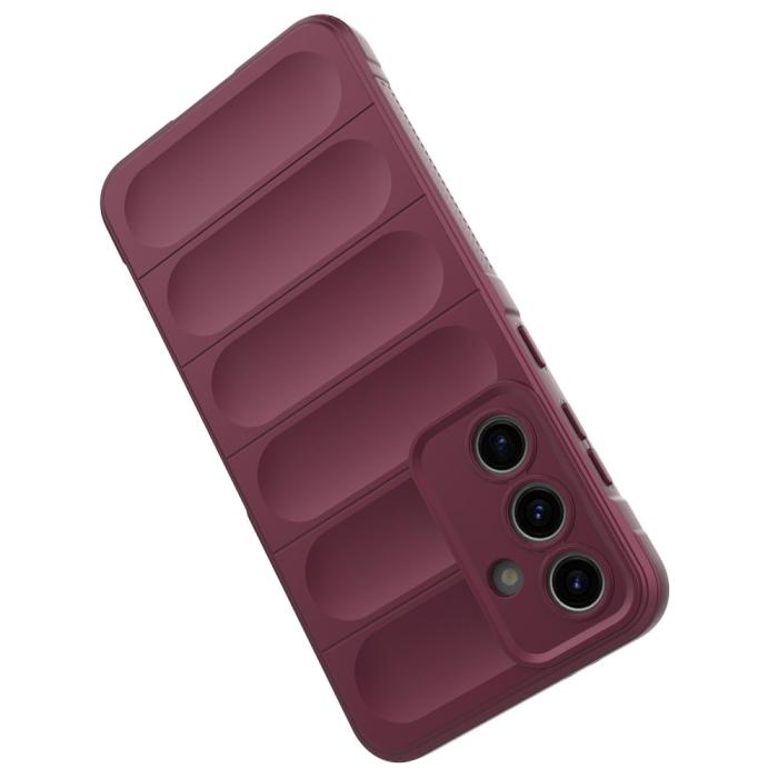 Bild 4,  Samsung Galaxy S24 FE Skal Magic Shield Vinröd - Teknikhallen.se
