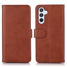  Samsung Galaxy A25 5G Fodral L&auml;der Brun - Teknikhallen.se