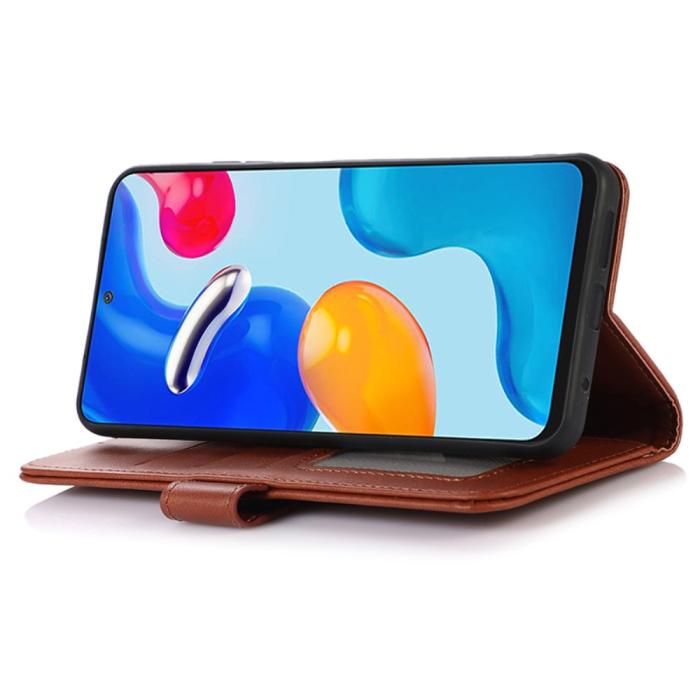 Bild 3,  Samsung Galaxy A25 5G Fodral Läder Brun - Teknikhallen.se
