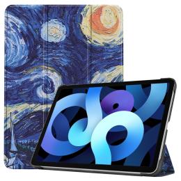  iPad Air 2020/2022/2024 Fodral Tri-Fold Brush Painting - Teknikhallen.se