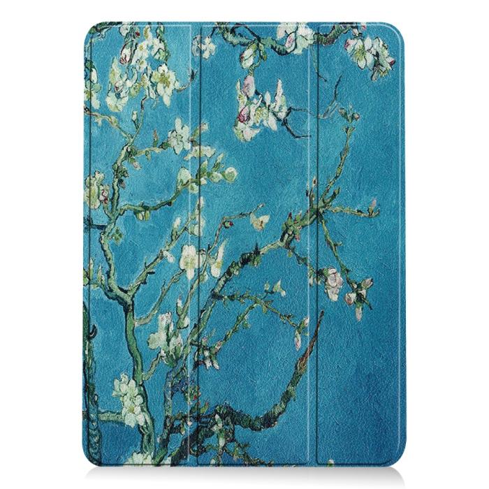 Bild 2,  iPad Air 2026-2020 Fodral Tri-Fold Peach Blossom - Teknikhallen.se