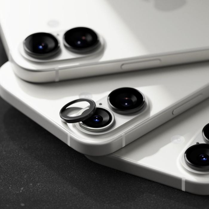Bild 5, Ringke Ringke iPhone 17 2-PACK Linsskydd Svart - Teknikhallen.se