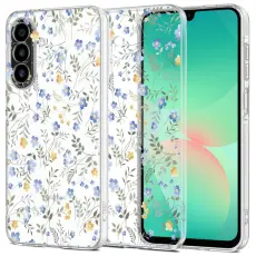 Tech-Protect Tech-Protect Samsung Galaxy A18 / A17 Skal FlexAir+ Spring Flowers - Teknikhallen.se