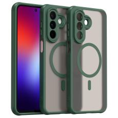  Samsung Galaxy A27 5G Skal TPU Magsafe Matt Gr&ouml;n - Teknikhallen.se