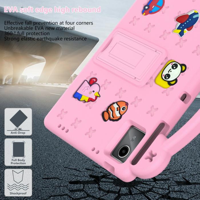 Bild 6,  Lenovo Tab M11 Skal EVA För Barn Ljus Rosa - Teknikhallen.se