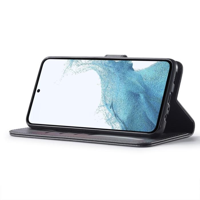 Bild 3, LC.IMEEKE LC.IMEEKE Samsung Galaxy A34 5G Fodral Läder Svart - Teknikhallen.se